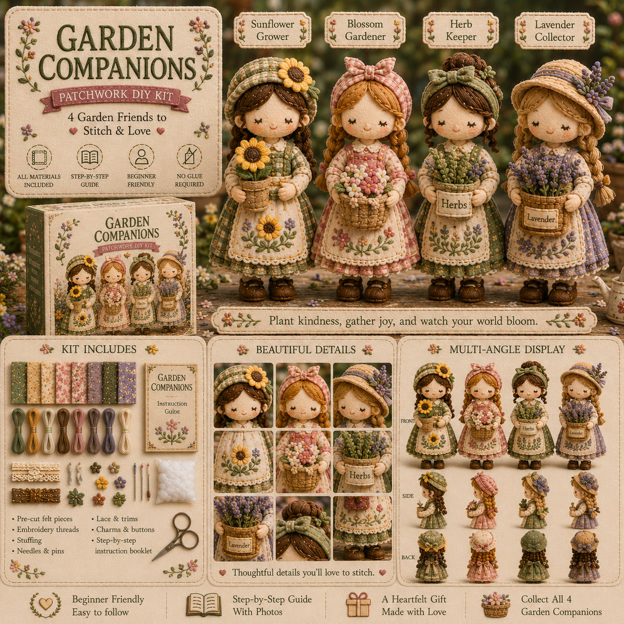 đUtolsĂł nap: HasznĂĄld ki az 50% kedvezmĂ©nyt! đ§”Patchwork miniatƱr kĂ©szlet a Miniature World sorozatbĂłl.