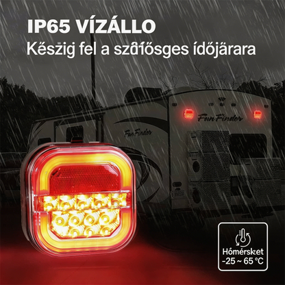 🔥[50% kedvezmény] 🚦 LED-es lámpák autó utánfutókhoz: parkolólámpák, irányjelzők, teherautó hátsó lámpák