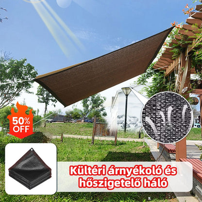 【Időben korlátozott 50% kedvezmény - 🔥Utolsó nap!】☀️Árnyékoló és hőszigetelő háló, elengedhetetlen kellék a szabadtéri piknikezéshez és kempingezéshez.