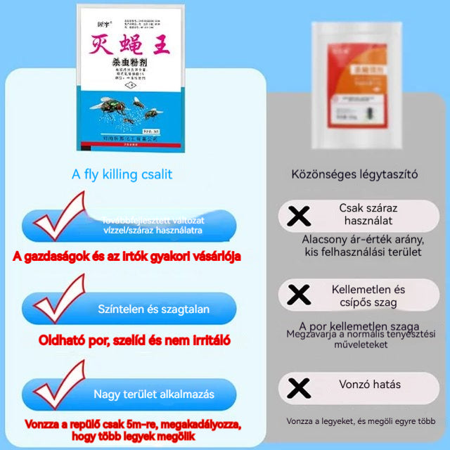 🦟(Legújabb high-tech) Egyetlen csomaggal el lehet pusztítani a bolhákat/szöcskéket/csótányokat/legyeket/szúnyogokat!